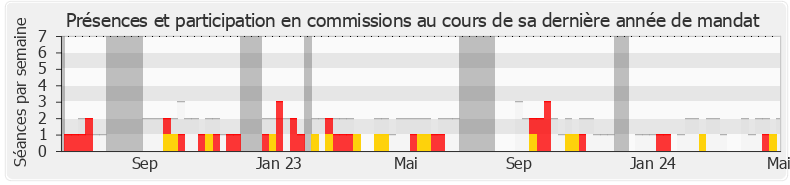 Participation commissions-annee de Christelle D'Intorni