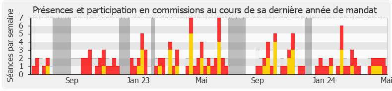 Participation commissions-annee de Cyrielle Chatelain