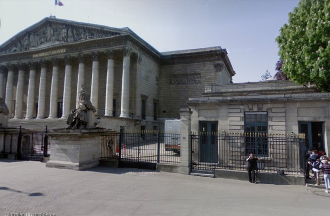 Entrée publique de l'Assemblée nationale