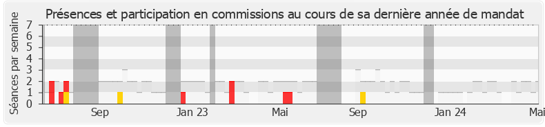 Participation commissions-legislature de Mikaele Seo