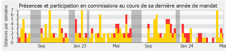Participation commissions-legislature de Thibault Bazin